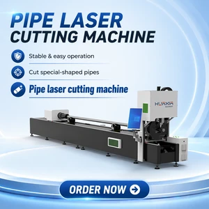 Fiber Laser Tube Cutting Machine For Stainless Steel Pipe Laser Cutter High Productivity For Shipbuilding Kitchen HVAC Industry