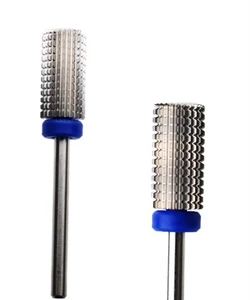 3-in-1 Medium M Long Life Chamfer Carbide Nail Drill Bit Packaged in Plastic Box