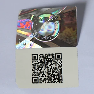 Custom Packaging Boxes Self-adhesive Anti-counterfeiting Labels Tamper Proof Seal Tags Security QR Code 3D Holographic Stickers