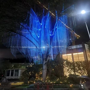 RSPOF LED Optic Fiber Tree Lighting Luminous Landscape Lighting for Park Squares and Christmas Holidays IP67 Rating