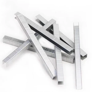 Wholesale High Quality Industrial Grade Steel Galvanized Flat Head Smooth Shank Furniture Nails 71 Series 7110 Carton Packed
