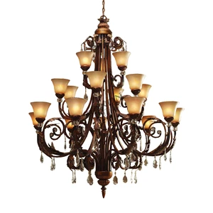 American-style Simple Chandelier Retro Lighting Living Room, Dining Room, Bedroom Creative Iron Lighting