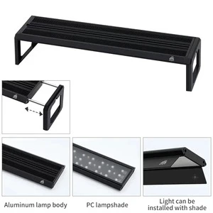 WEEK AQUA V Series SE-K Ver.3 Full Spectrum Aquarium Plant Grow Light Dimming Timing Lamp for Freshwater Aquatic Plants Tank