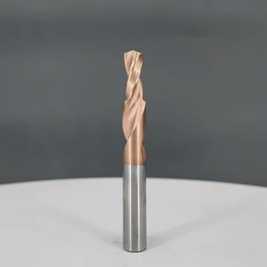 Coated Integral Straight Shank ultra Hard Tungsten Carbide Drilling CNC Twist Step Drill Bit