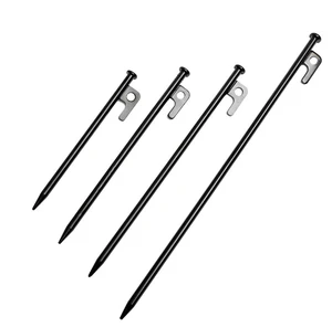 20/25/30/40cm Outdoor Camping Steel Snow Beach Stake Fixing Nails Tent Nails