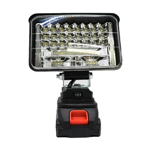 Outdoor LED Work Light with Lithium Battery DIY Industrial Grade for Car Repair Camping Night Fishing