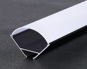 45° inclined light-emitting lamp channel made of aluminum alloy
