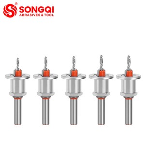 SONGQI Premium Countersink Drill Bit Set for Woodworking High-Speed Steel Milling & Screw Extraction Tool