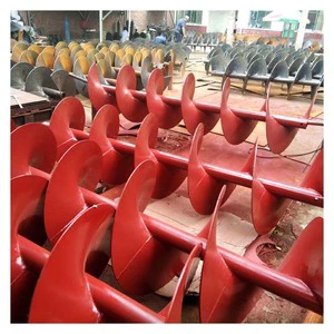 OEM Carbon/Stainless Steel Auger Screw Spiral Blade Helical Blade For Screw Conveyor
