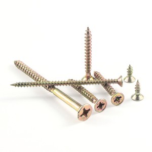 All Kinds Wood Chipboard 4x40 Torx Screws M3.5 M4 M5 Metric Thread Phillips Hole Csk Head Tornillo Galvanized Self Tapping Screw
