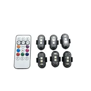Hot Selling USB Rechargeable Car Warning Lamp Remote Control Flashing Lights New Condition Indicator