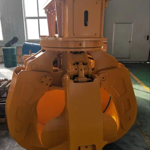 Lotus New Orange Peel Grapple Hydraulic Excavator Accessories with Core Motor Component on Sale