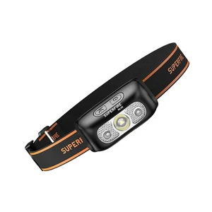 Mini Portable Waterproof Headlight Adjustable Angle Rechargeable Headlamp