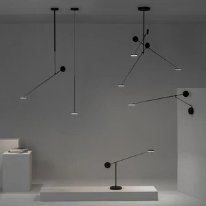High Quality Oval Black Pendant Lamp Living Room Dining Room Bedroom Restaurant Dimmable Warm White LED Chandelier