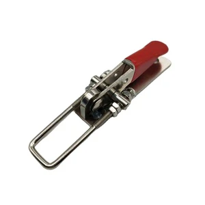 Heavy Duty Chrome Plated 304 Stainless Steel Customizable Quick Release Self-locking Toggle Latch Adjustable Buckle Lock