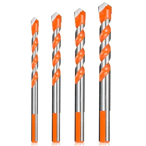 Ready Ship 6mm/8mm/10mm/12mm Hex Shank Multifunctional Ceramic Glass Hole Wall Cobalt Twist Drill Spiral Drill Bits