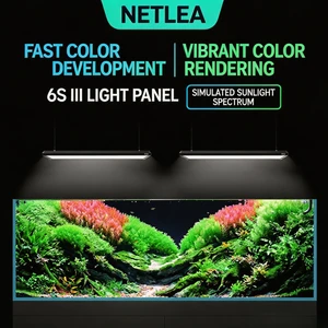 Netlea 6 Series Gen3 Aquarium Plant Light Full Spectrum LED Light High CRI Aquatic Grow Lamp WiFi Bluetooth for Aquarium Tank