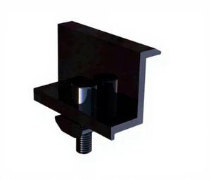 YZ Durable Aluminum Solar Panel Fixing Clamp Anodized Surface Quick Installation 25-Year Warranty 60m/s Solar Mounting System