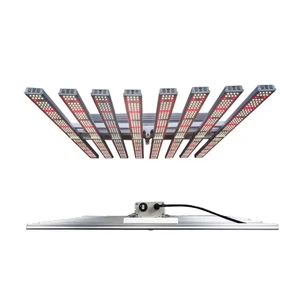 JK Brand Aluminum IP65 Plant Growth Lamp with Dimmer Controller 1000W LED Plants Grow Light for Vegetables Full Cycle Spectrum