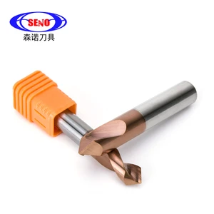 Solid Carbode Spotted Drills AITiN Coated Carbide Center Drills 90°/120° Drilling Tools