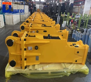 Silent Box Type Hydraulic Breaker Low Noise Silenced Rock Hammer Jack Hammer For Urban Demolition Construction