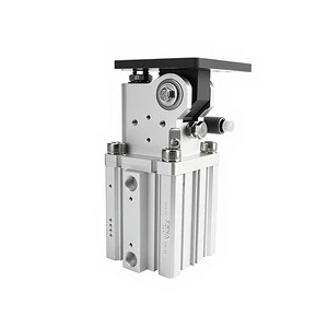 63M35 Hydraulic Side Posture Actuator 90 Degree Rack Flip Rotary Gear For Heavy Duty Industrial Machinery