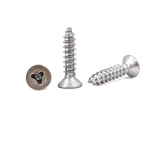 Anti Theft Screw OEM Custom Stainless Steel Y Type Countersunk Head Self Tapping Security Screw