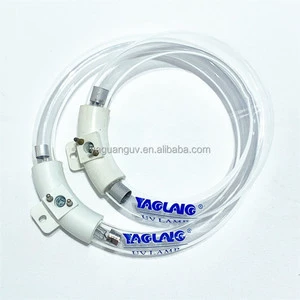 Circular Shape UV Lamp UVC Light Tube 254nm 185nm 6W 8W 10W Ultraviolet Lamps