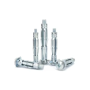 1. Heavy Duty Carbon Steel Expansion Bolt Zinc Plated for Plasterboard Hollow Wall Anchor Screw Plug Anchor One for Anchor