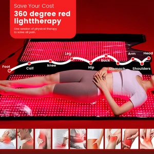 Shenzhen Ideatherapy 2024 Hot Sale 2320*3 Led Chips Red Light Therapy Sleeping Bag Near Infrared Led Light Therapy Bed