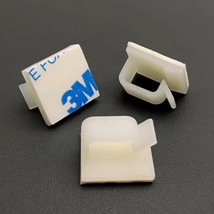 3M Viscose Plastic Nylon Self-Adhesive Tie Mounts Car Cable Clamp Desktop Clamp Clip Product