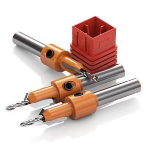 BEILI Adjustable Length Countersink Drill Bit 8mm Shank for Woodworking Screw Hole Drilling Countersinking