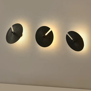 New Interior Decoration Round Wall Lamp for Hotel Living Room Corner Lighting Bedside Wall Lamp
