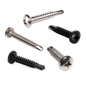 Black Philips Pan Round Head Self-Drilling Screws Stainless Steel Pan Head Self Drilling Tek Screw For Metal
