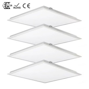 IP54 Slim Backlit Flicker Free Dimmable LED Panel Light 60x60 62x62 30x120 CCT Selectable Recessed Flat Panel Ceiling Light Home