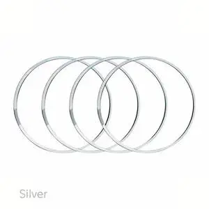 Incut Aluminum Alloy Silver Automobile Wheel Hub Protection Ring for Audi A6 Quattro with 1 Year Warranty Made in China