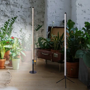 LED Grow Light for Indoor Plants Full Spectrum for Seed Starting Standing Growing Lamp for Greenhouse with Hanging Accessories