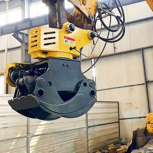 Grapple Chainsaw for Excavator Attachment Hydraulic Grapples Log Saw Tree Cutter