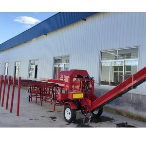 Bigger Hydraulic Firewood Processor Wood Cutter Tool New Auto Chain Saw Log Processor Cutting 500mm with CE/EPA