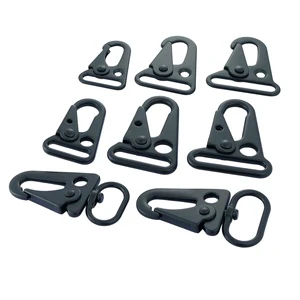 Qiannuo Zinc Alloy Olecranon Metal Hook Sling Clip Clasp Carabiner Snap Hook TSA Lock Light Weight Waterproof for Backpack
