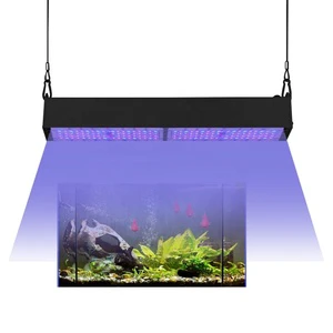 Aquarium Waterproof Light Bar for Water Plant and Coral Reef Blue and Purple Colors Grow Lights LED IP65