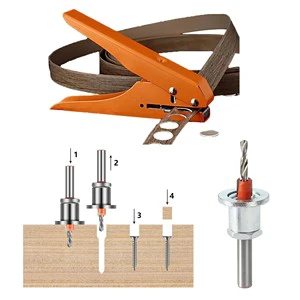 Adjustable Carbide Hss Countersink Drill Bit for Woodworking Edge Banding Hole Puncher Countersunk Drill Bit Hole Masking Pliers
