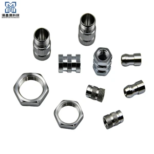 OEM Hexagon Jam Nut Industrial Equipment Fastener CNC Machined Milling Wire EDM Stainless Steel Aluminum Alloy