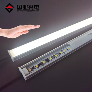 Popular 12V 10W 1M/PCS No Dark Zone Brightness Ajustable Hand Scan Sweep Sensor LED Cabinet Closet Light