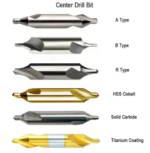 Donglin OEM Factory Wholesale Full Grinding Spiral Groove A-Type Centering Drill Bit Black Oxide Finish