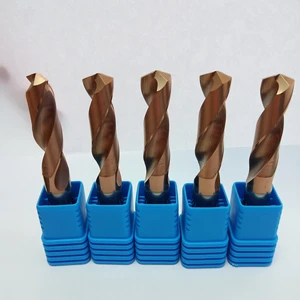 External Cooling 3d Solid Carbide Twist Drill Bits for Metal Drilling Best Steel Drill Bits for Wear Plate