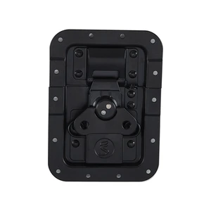 Black Large Flight Case Recessed Latch Lock With Padlock Bracket FS1211