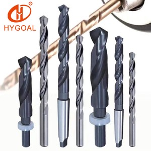 HYGOAL Factory Custom Drill Bits M2 M35 M42 Drill Bit Set High Quality Straight/Taper/Reduced Shank Machine Drills Bit