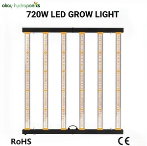 IP65 Industry 720 Watt LED Grow Light Dimmable Plant Lamp Full Spectrum Warm Red Cold White Led Grow Light Hydroponic Indoor