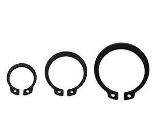 Metric Black Steel Retaining Ring Factory Price Retaining Rings Black Metric DIN471 C-Type Retaining Ring for External